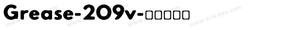 Grease-2O9v字体转换