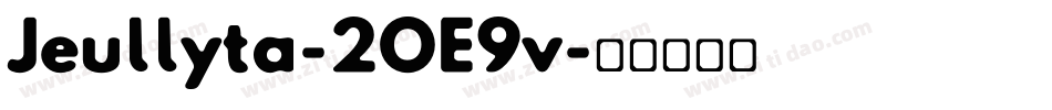 Jeullyta-2OE9v字体转换