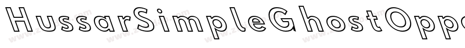HussarSimpleGhostOppositeobliqueThree-l7WV字体转换