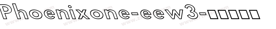 Phoenixone-eew3字体转换