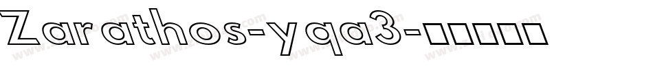 Zarathos-yqa3字体转换