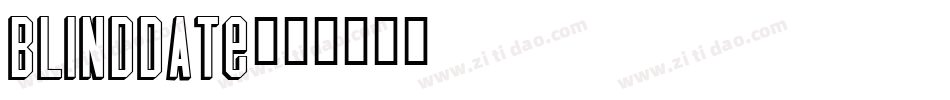 Blinddate字体转换
