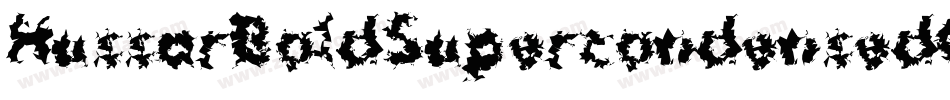 HussarBoldSupercondensedObliqueThree-qq9d字体转换