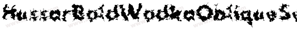 HussarBoldWodkaObliqueSeven-l7YD字体转换
