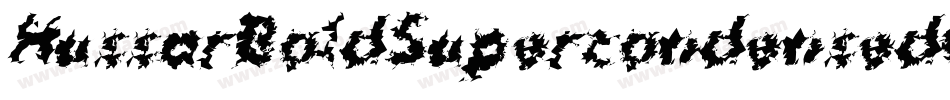 HussarBoldSupercondensedObliqueThree-qq9d字体转换