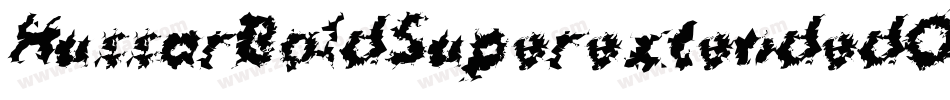 HussarBoldSuperextendedObliqueFive-GegP字体转换