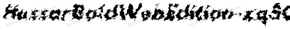 HussarBoldWebEdition-xq5O字体转换