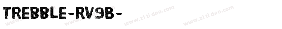 Trebble-rv9B字体转换