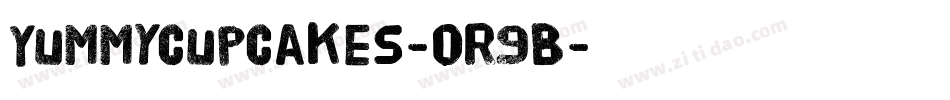 Yummycupcakes-oR9B字体转换