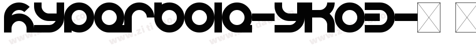 Hyperbole-yKO3字体转换