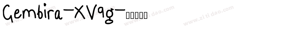 Gembira-XV9g字体转换