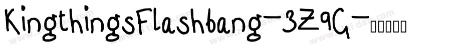 KingthingsFlashbang-3Z9G字体转换