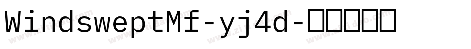 WindsweptMf-yj4d字体转换
