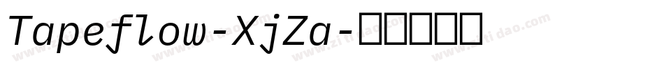 Tapeflow-XjZa字体转换