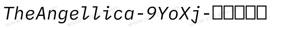 TheAngellica-9YoXj字体转换