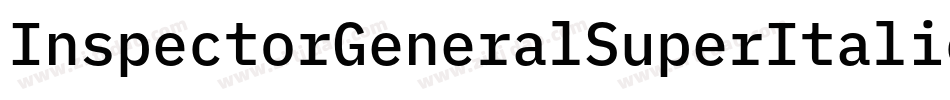 InspectorGeneralSuperItalic-jE9d7字体转换 InspectorGeneralSuperItalic-jE9d7字体转换