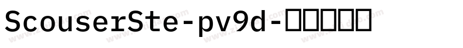 ScouserSte-pv9d字体转换
