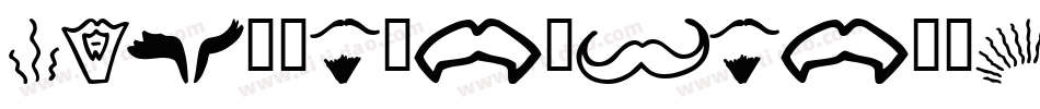 Identakithair-LOKW字体转换