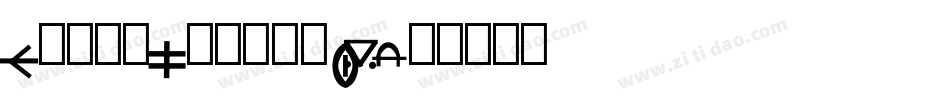 IgnisNormal-zWAD字体转换