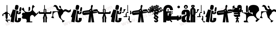 People-per-square-kilometer字体转换