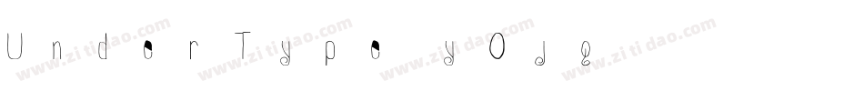UnderType-yOjq字体转换