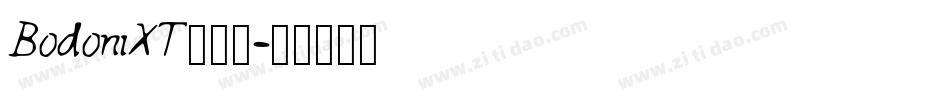 BodoniXT转换器字体转换