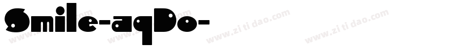 Smile-aqDo字体转换