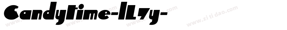 Candytime-lL7y字体转换