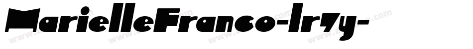 MarielleFranco-lr7y字体转换