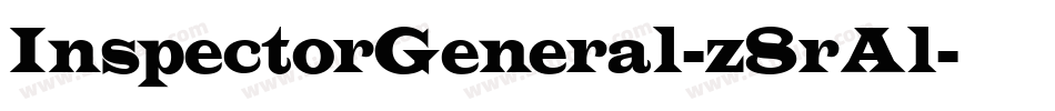 InspectorGeneral-z8rAl字体转换