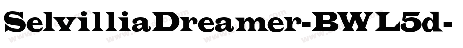 SelvilliaDreamer-BWL5d字体转换 SelvilliaDreamer-BWL5d字体转换