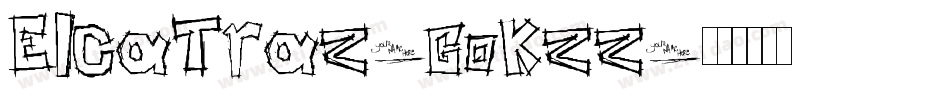 Elcatraz-GOKzZ字体转换