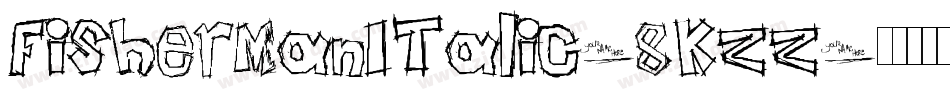 FishermanItalic-8KzZ字体转换