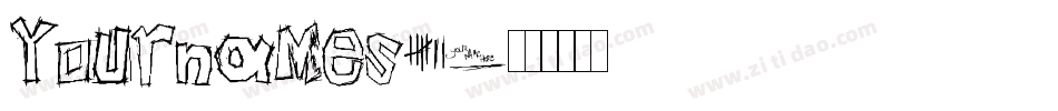 YournameS7字体转换