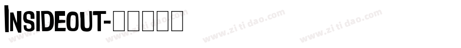 Insideout字体转换