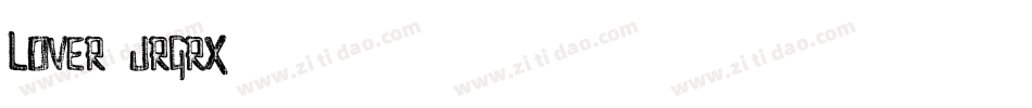 Lover-JRGRx字体转换 Lover-JRGRx字体转换