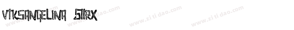 VtksAngelina-511rx字体转换