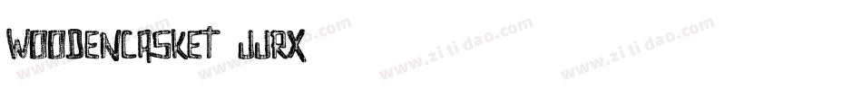 Woodencasket-JJRx字体转换