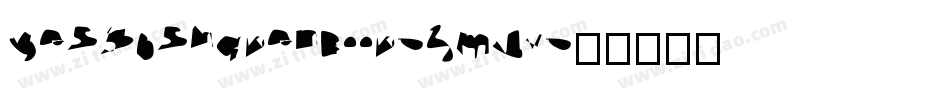 Yes3DshakenBook-1mVv字体转换