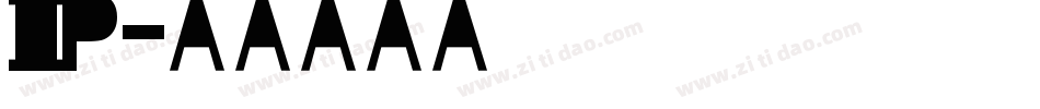 IP字体转换