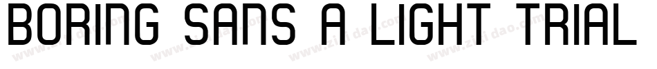 Boring-Sans-A-Light-trial字体转换