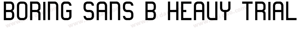 Boring-Sans-B-Heavy-trial字体转换