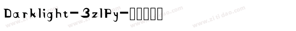 Darklight-3zlPy字体转换