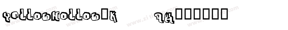 YellowHollow-K70qX字体转换
