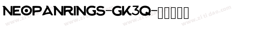 Neopanrings-GK3q字体转换