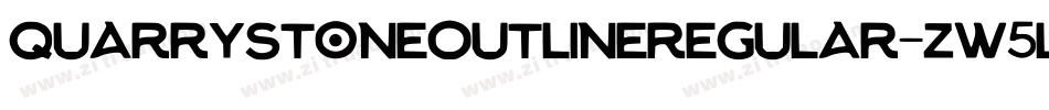 QuarrystoneOutlineRegular-zw5l字体转换