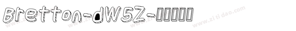 Bretton-dW5Z字体转换