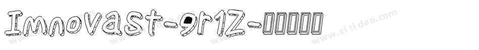 ImnovaSt-9r1Z字体转换 ImnovaSt-9r1Z字体转换
