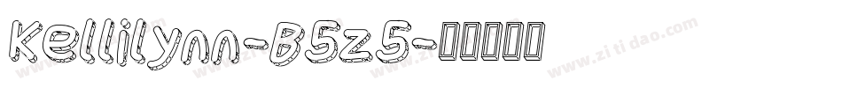 Kellilynn-B5z5字体转换