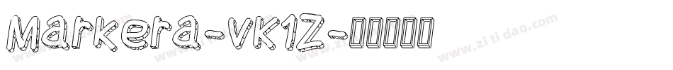 Markera-vK1Z字体转换 Markera-vK1Z字体转换